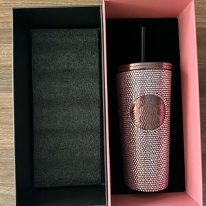 Blackpink x Starbucks Rhinestone Tumbler Pink Lisa’s pick